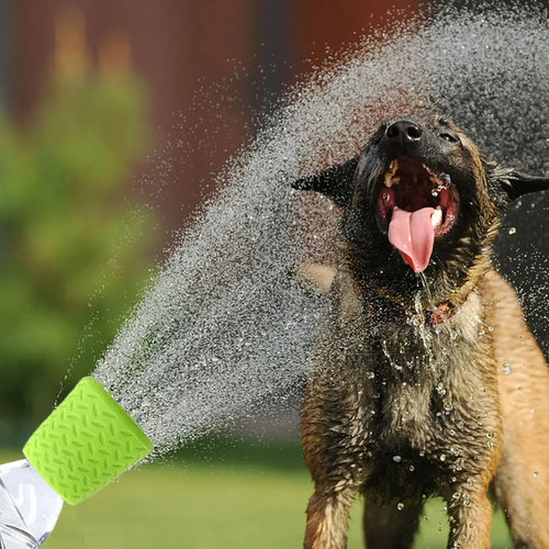 Portable Dog Shower Head, Fits Any Water Bottle