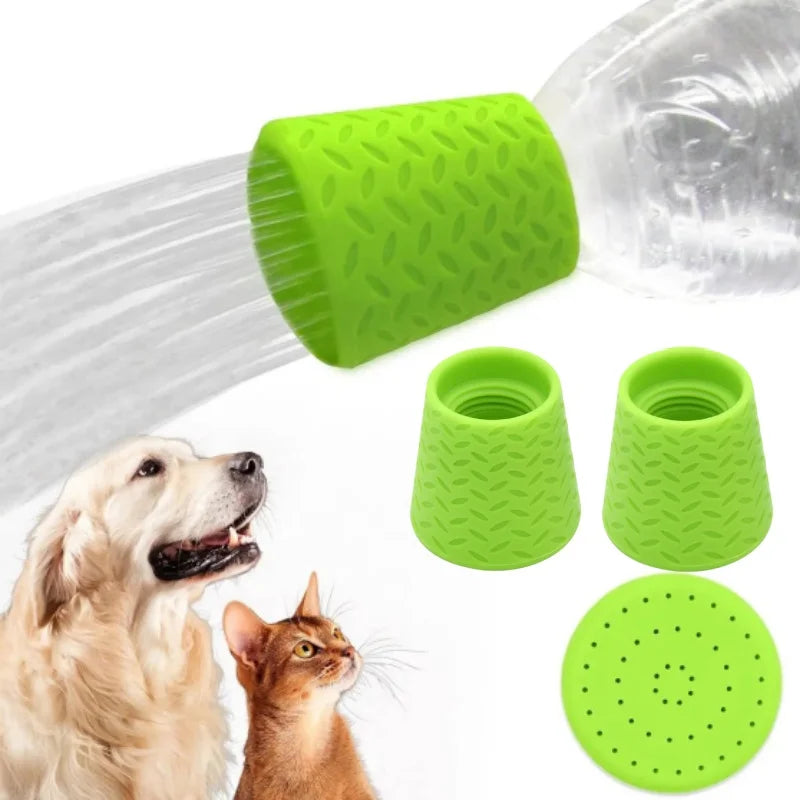 Portable Dog Shower Head, Fits Any Water Bottle