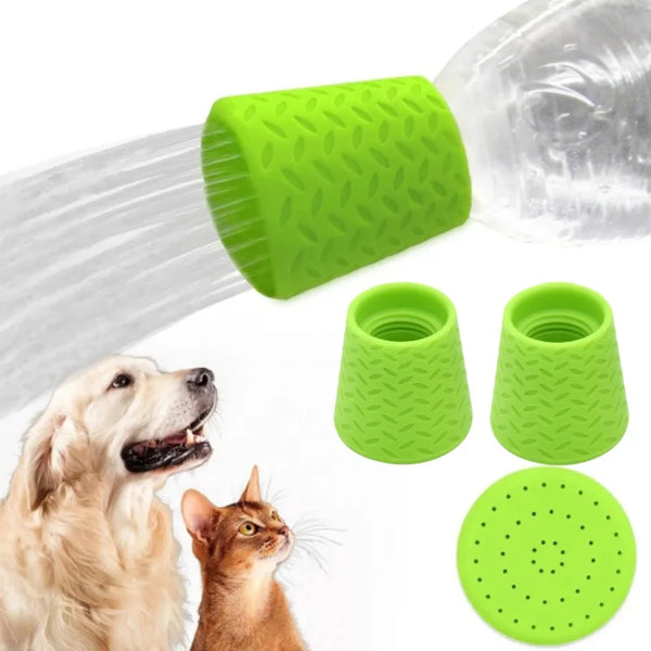 Portable Dog Shower Head, Fits Any Water Bottle